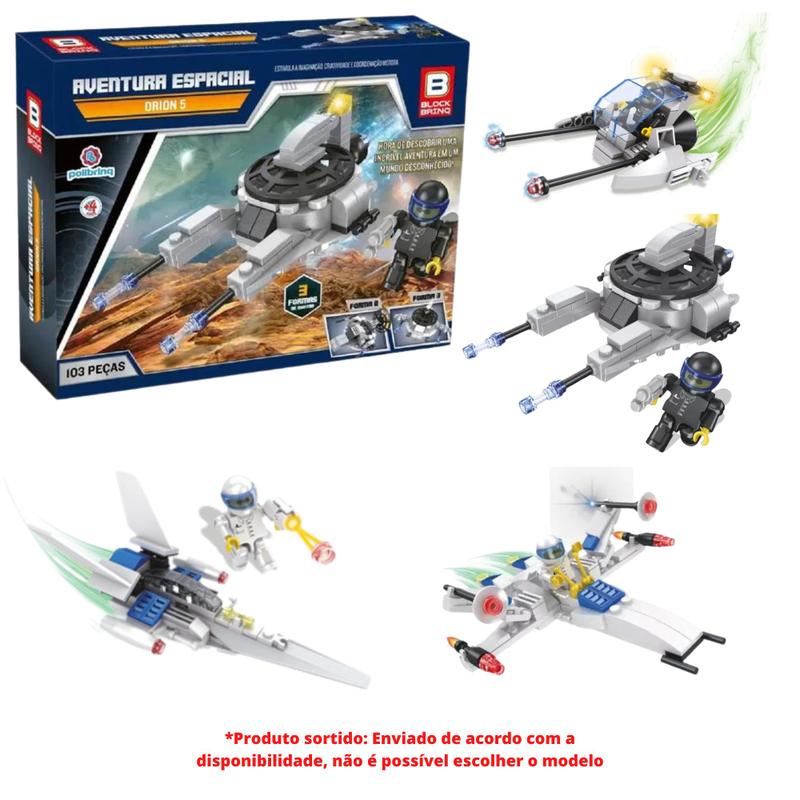 N/A Brinquedo para montar e desmontar - Aventura Espacial ORION